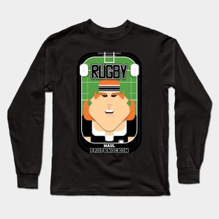 Rugby Black - Maul Propknockon - Jacqui version Long Sleeve T-Shirt